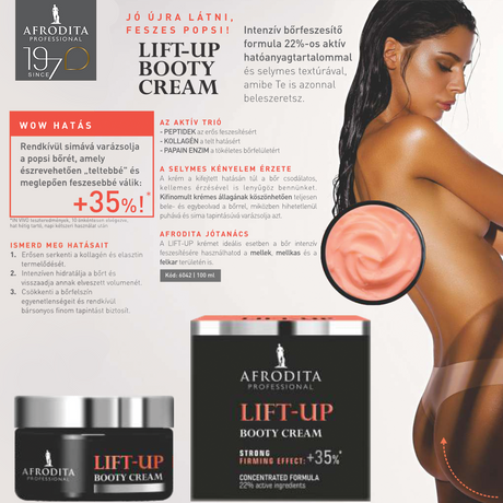 Afrodita ANTI-CELLULITE LIFT-UP Testfeszesítő krém